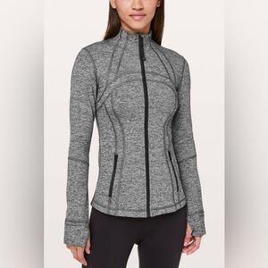 Lululemon Women's Define Heather Gray Zip-Up Jacket size 6